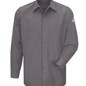 Concealed-Gripper Pocketless Long Sleeve Shirt - CoolTouch® 2