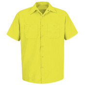 Enhanced Visibility Short Sleeve Work Shirt - Tall Sizes