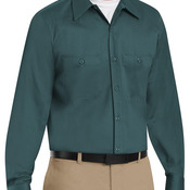 Cotton Long Sleeve Uniform Shirt - Tall Sizes