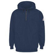 Men's Flame Resistant Quarter-Zip Hooded Sweatshirt