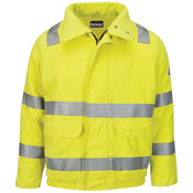 Hi-Visibility Lined Bomber Jacket with Reflective Trim - CoolTouch®2